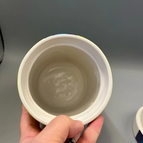 Jonathan Adler Happy Chic "Carbs" Ceramic Carnaby Canister Gasket Seal EUC - Picture 12 of 12